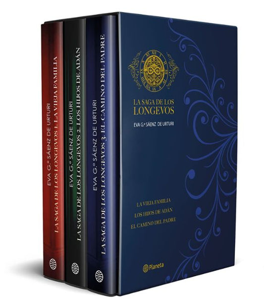 ESTUCHE LA SAGA DE LOS LONGEVOS - EVA GARCÍA SÁENZ DE URTURI (PLANETA)