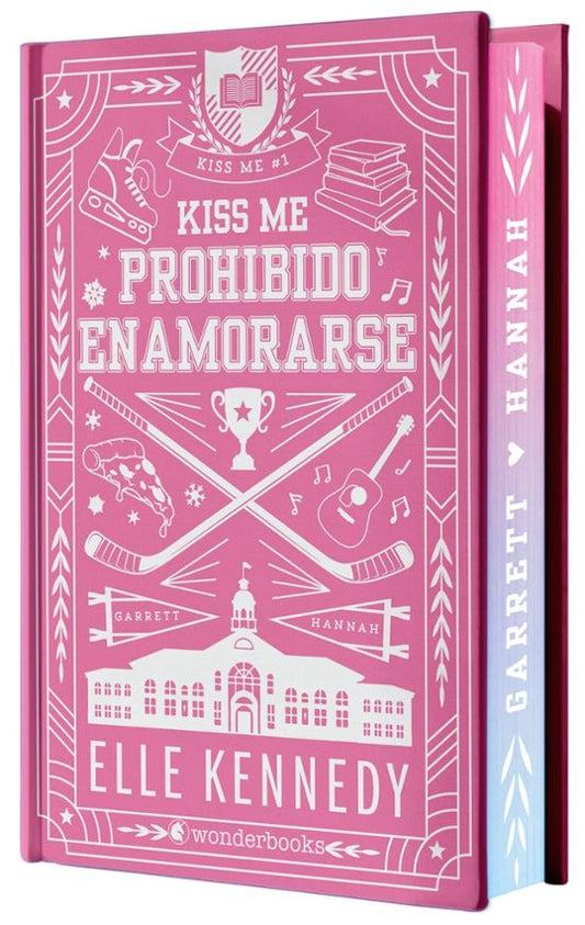 Prohibido enamorarse (Off Campus 1 / #Kiss Me 1) - Edición especial en tapa dura con cantos pintados - ELLE KENNEDY (WONDERBOOKS)