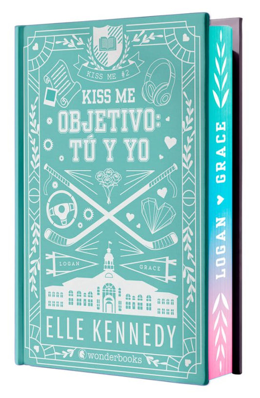 Objetivo: tú y yo (Off Campus 2) - Edición especial en tapa dura con cantos pintados - ELLE KENNEDY (WONDERBOOKS)