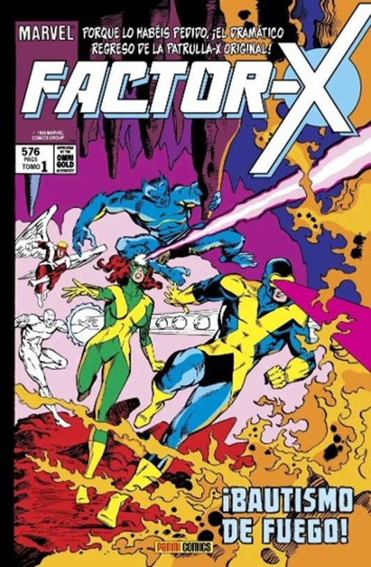 FACTOR-X 1. ¡BAUTISMO DE FUEGO! (MARVEL GOLD ÓMNIBUS) - PANINI COMICS