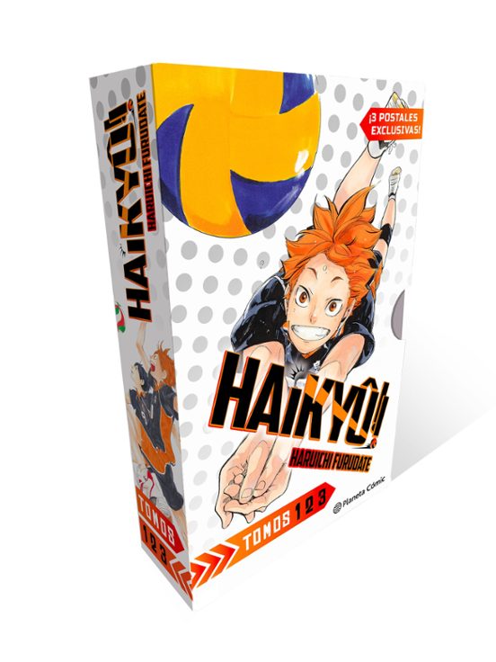 SHONEN STARTER SET HAIKYU!! Nº 1+2+3 - PLANETA COMIC