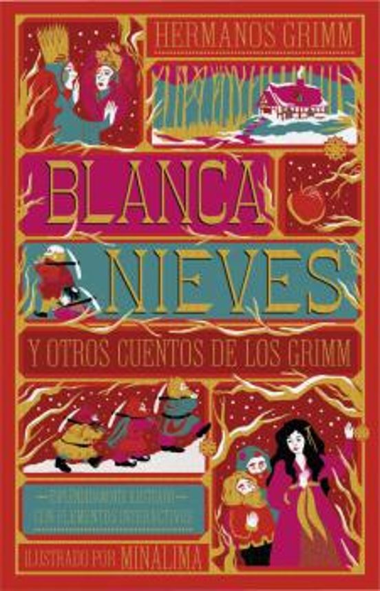 BLANCANIEVES Y OTROS CUENTOS DE LOS GRIMM (MINALIMA) - HERMANOS GRIMM (Folioscopio)