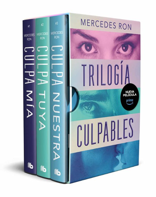 TRILOGIA CULPABLES (ESTUCHE CON: CULPA MIA; CULPA TUYA; CULPA NUESTRA)  MERCEDES RON (B DE BOLSILLO)