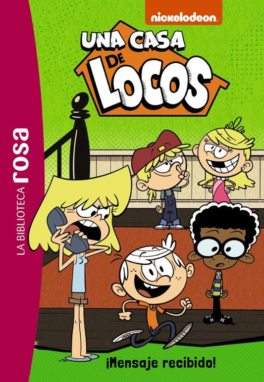 LA BIBLIOTECA ROSA. UNA CASA DE LOCOS 2 ¡MENSAJE RECIBIDO! - HACHETTE