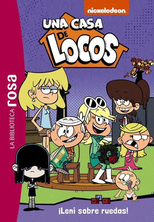 LA BIBLIOTECA ROSA. UNA CASA DE LOCOS, 5. ¡LENI SOBRE RUEDAS! - HACHETTE