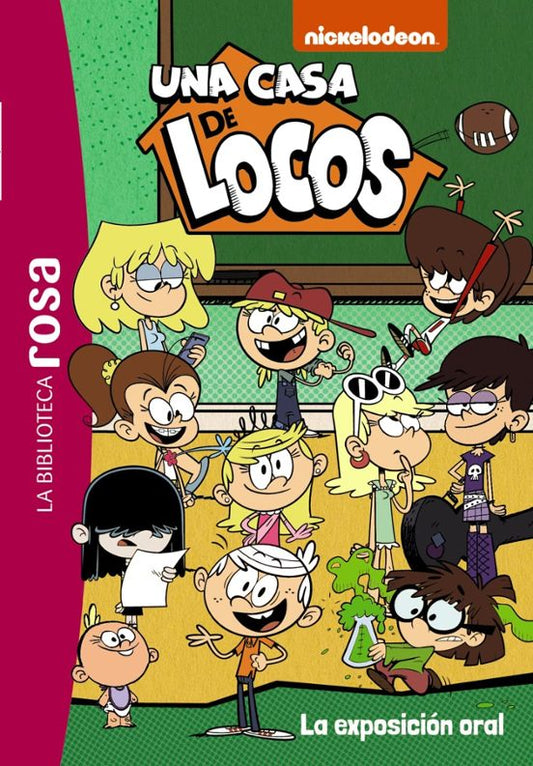 LA BIBLIOTECA ROSA. UNA CASA DE LOCOS, 7. LA EXPOSICIÓN ORAL - HACHETTE