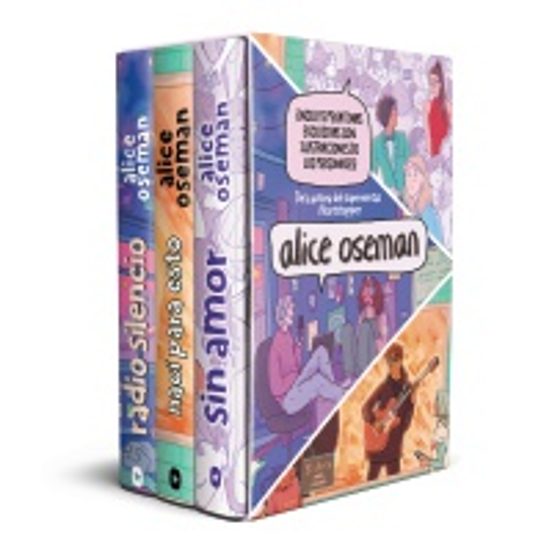 ESTUCHE ALICE OSEMAN: SIN AMOR, NACÍ PARA ESTO, RADIO SILENCIO - ALICE OSEMAN (FANDOM BOOKS)