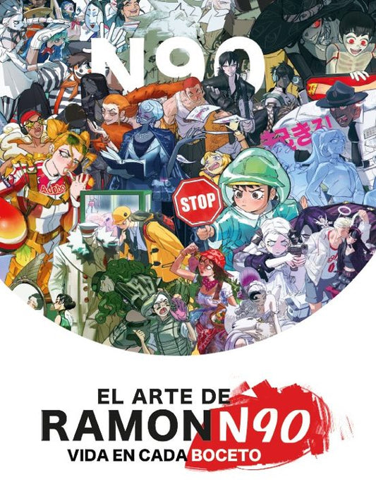 EL ARTE DE RAMONN90: VIDA EN CADA BOCETO - RAMÓN NÚÑEZ (ARTCOMBO)