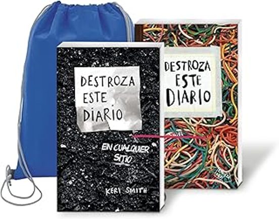 Estuche Destroza este diario junio 2026 - Keri Smith (ediciones paidos)
