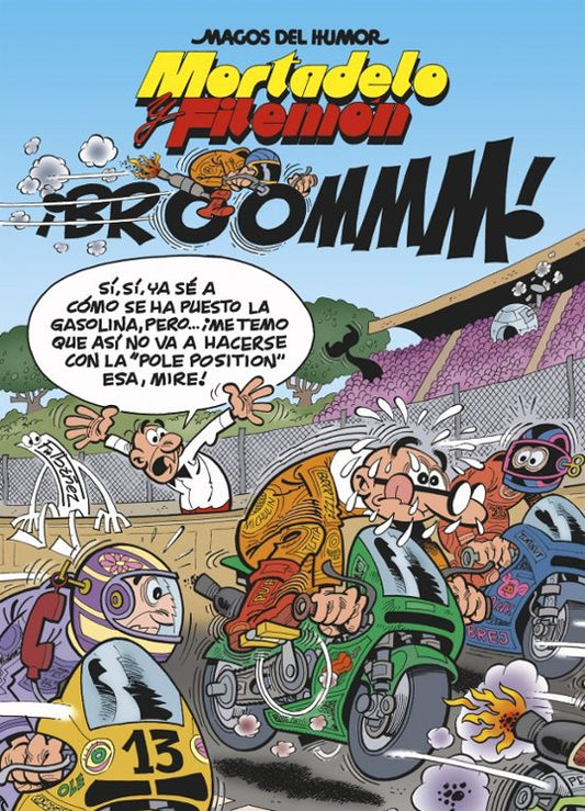 MAGOS DEL HUMOR Nº 157: MORTADELO Y FILEMON ¡BROOMMM! - BRUGUERA