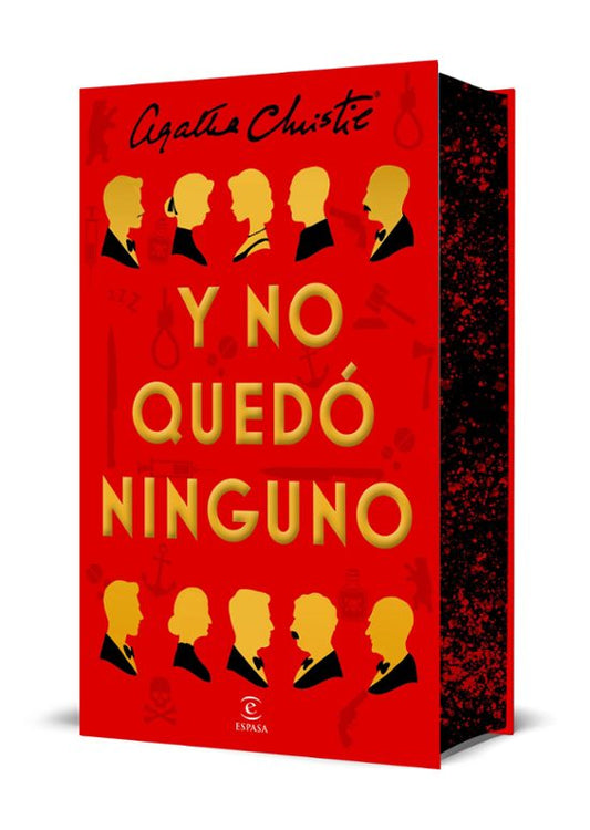 Y NO QUEDÓ NINGUNO (EDICIÓN ESPECIAL CANTOS TINTADOS) - Agatha Christie (ESPASA)
