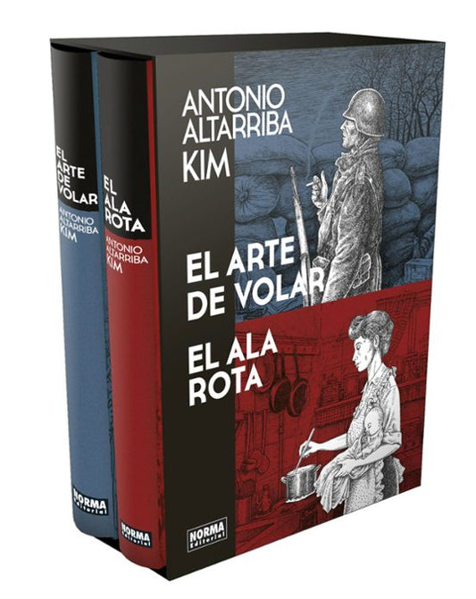 EL ARTE DE VOLAR / EL ALA ROTA (COFRE EDICION COLECCIONISTA) - NORMA EDITORIAL