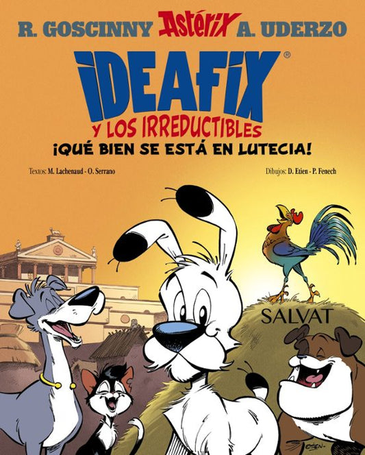 IDEAFIX Y LOS IRREDUCTIBLES, 3. ¡QUE BIEN SE ESTÁ EN LUTECIA! - BRUÑO