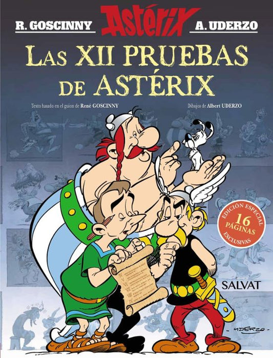 Las XII pruebas de Astérix. Edición especial - Goscinny, René (BRUÑO-SALVAT)