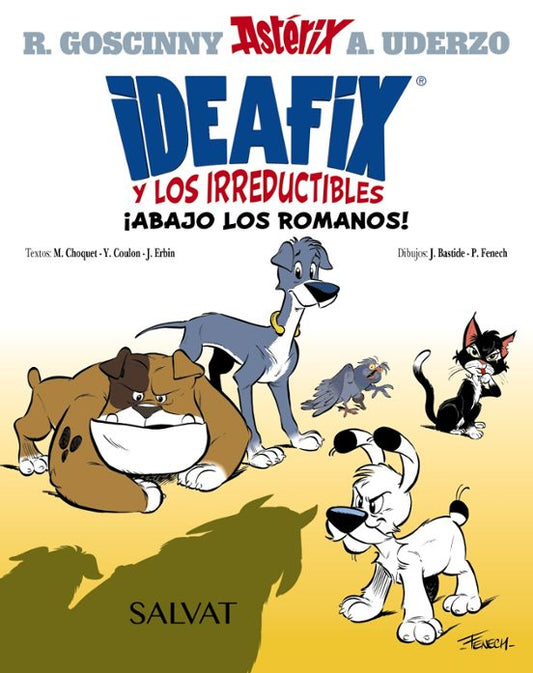 IDEAFIX Y LOS IRREDUCTIBLES, 1. ¡ABAJO LOS ROMANOS! - BRUÑO