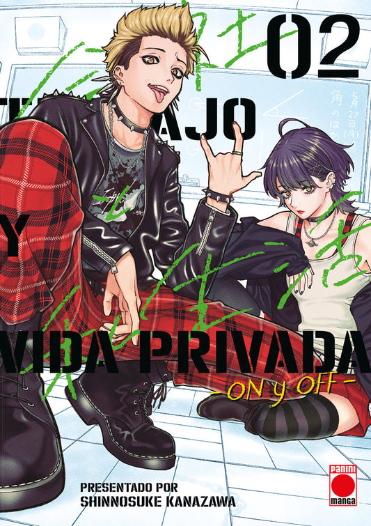 TRABAJO Y VIDA PRIVADA ON Y OFF 2 - PANINI COMICS