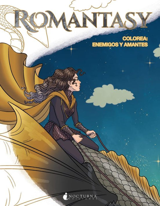 ROMANTASY. COLOREA: ENEMIGOS Y AMANTES - NOCTURNA