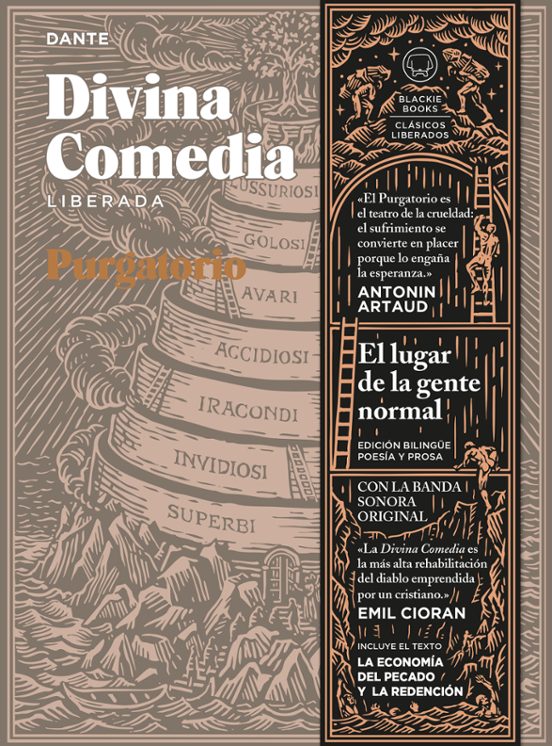 DIVINA COMEDIA LIBERADA. PURGATORIO -  Dante Alighieri  (BLACKIE BOOKS)