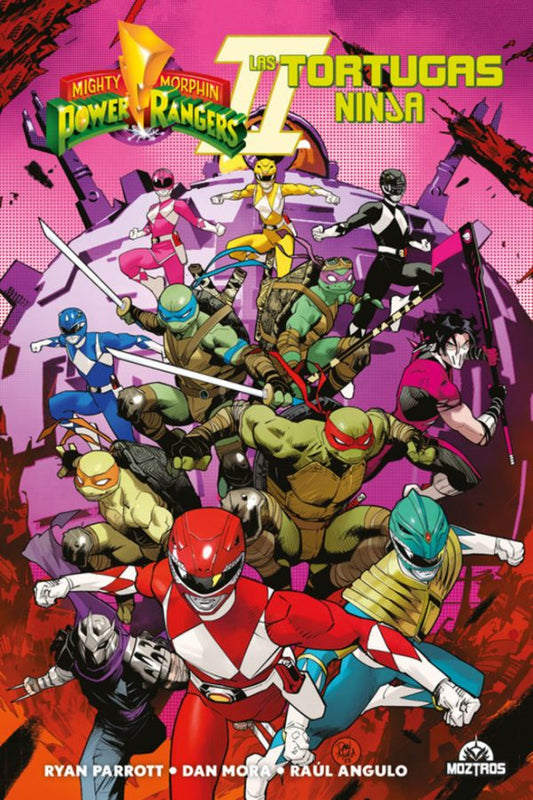 MIGHTY MORPHIN POWER RANGERS VS TORTUGAS NINJA 2 - MOZTROS