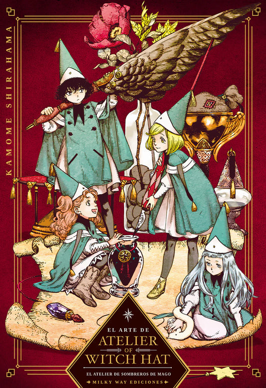 El arte de Atelier of Witch Hat - MILKY WAY EDICIONES