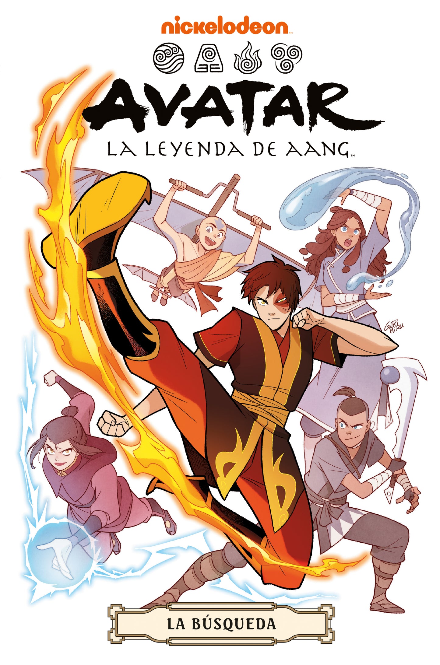 La leyenda de Aang.LA BUSQUEDA (AVATAR 2) - NICKELODEON