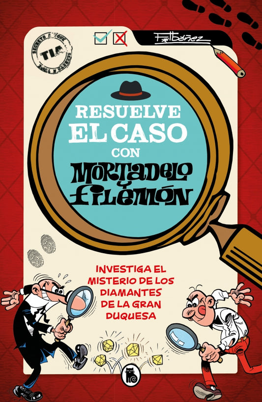 RESUELVE EL CASO CON MORTADELO Y FILEMON - IBAÑEZ, FRANCISCO (BRUGUERA)