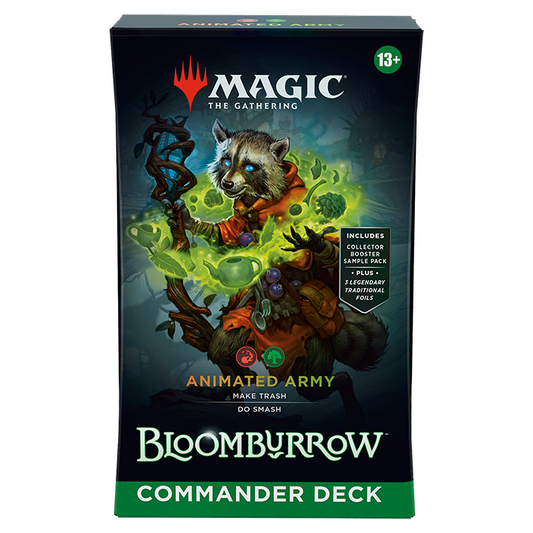 BLOOMBURROW – ANIMATED ARMY – COMMANDER DECK (INGLES) - MAGIC THE GATHERING
