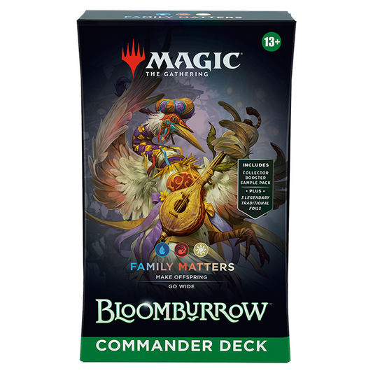 BLOOMBURROW – FAMILY MATTERS – COMMANDER DECK (INGLES) - MAGIC THE GATHERING