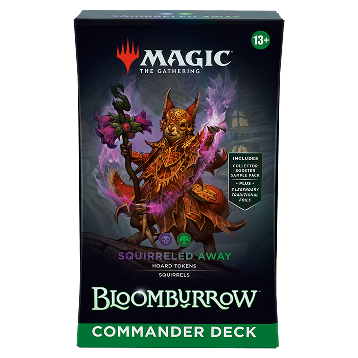 BLOOMBURROW – SQUIRRELED AWAY – COMMANDER DECK (INGLES) - MAGIC THE GATHERING