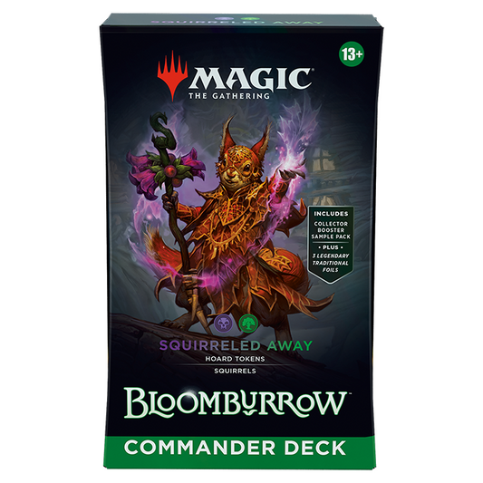 BLOOMBURROW – SQUIRRELED AWAY – COMMANDER DECK (INGLES) - MAGIC THE GATHERING