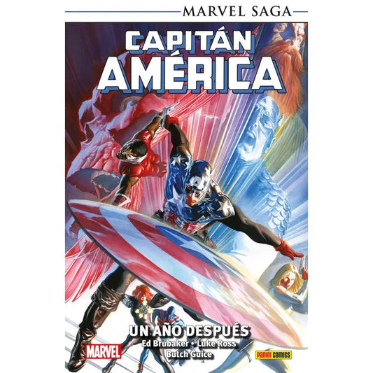 Marvel Saga TPB. Capitán América 9 Un año después - PANINI COMICS