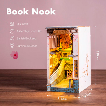 MAQUETA SUJETALIBROS SAKURA DENSYA