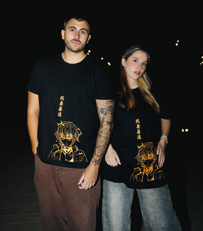 CAMISETA ZENITSU (KIMETSU NO YAIBA) - KUROBA PROJECT