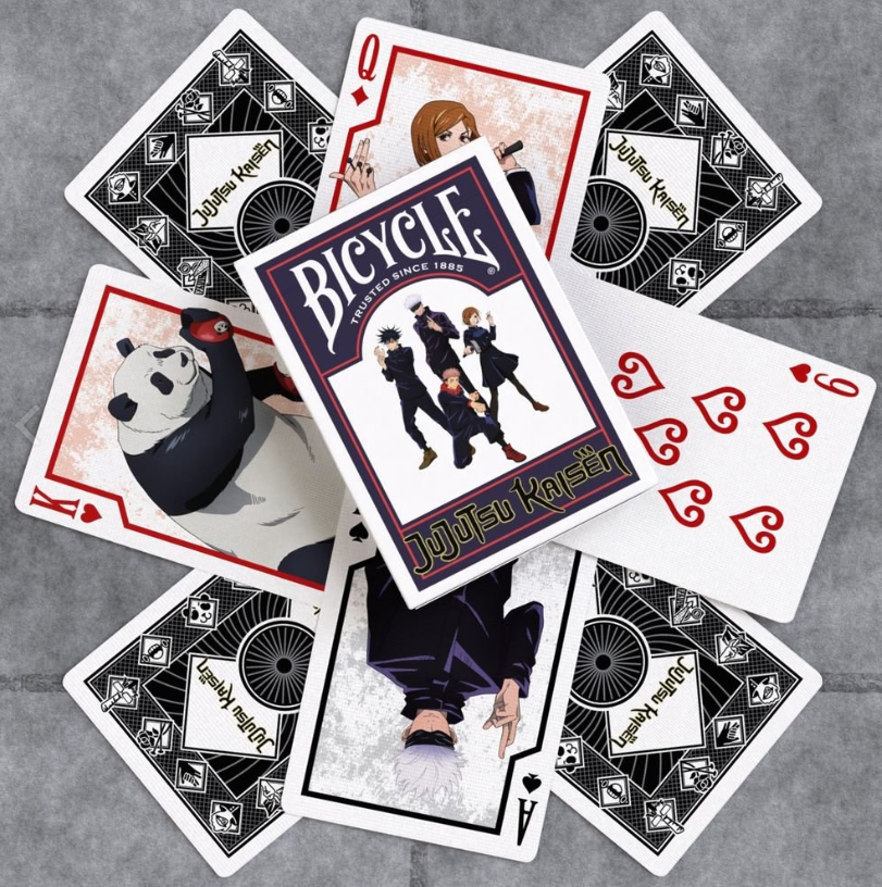 BARAJA POKER JUJUTSU KAISEN BICYCLE