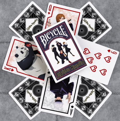 BARAJA POKER JUJUTSU KAISEN BICYCLE