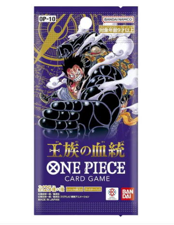BOOSTER ONE PIECE OP10 ROYAL BLOOD - RETURN TO DRESSROSA - SOBRE JAPONÉS