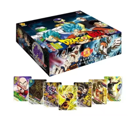 SOBRE CARTAS DRAGON BALL AZUL
