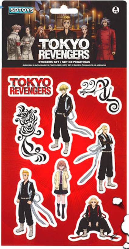 SET PEGATINAS TOKYO REVENGERS