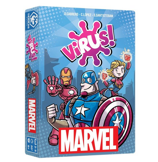 JUEGO DE CARTAS VIRUS MARVEL