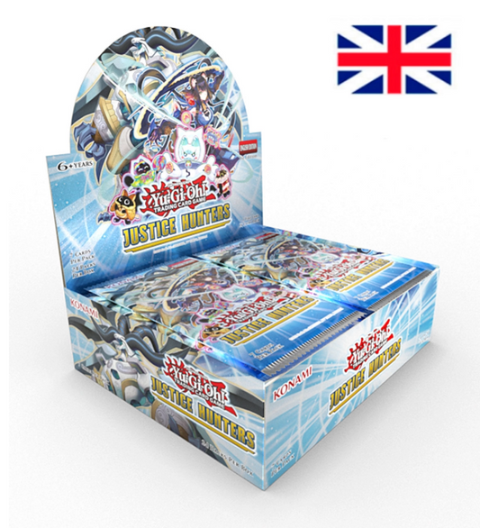 Booster Box Display (SOBRE) Justice Hunters (INGLÉS) - YU-GI-OH!
