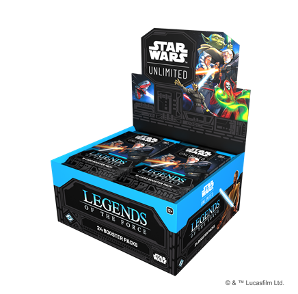 SWU: Legends of the Force Booster Display (INGLÉS)  - STAR WARS UNLIMITED
