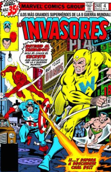 TPB LOS INVASORES 4 DE 5 - MARVEL LIMITED EDITION