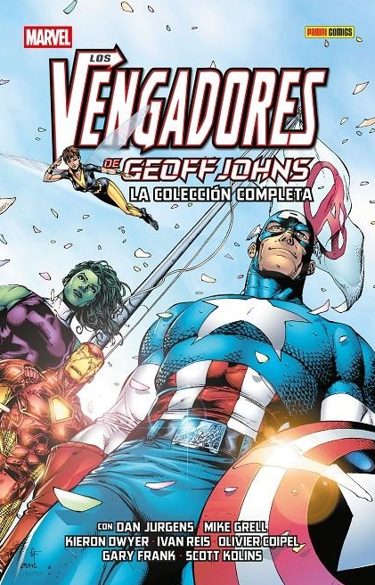 LOS VENGADORES DE GEOFF JOHNS, LA COLECCIÓN COMPLETA - PANINI CÓMICS