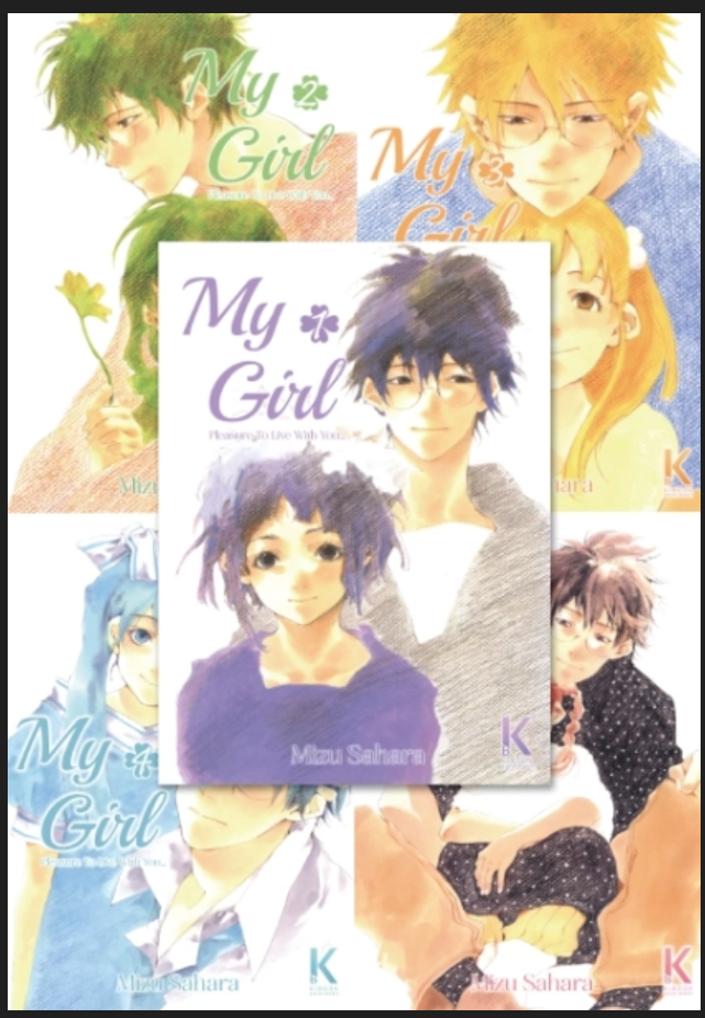 PACK PROMOCIONAL 'MY GIRL' VOL 1-5 - KIBOOK EDICIONES