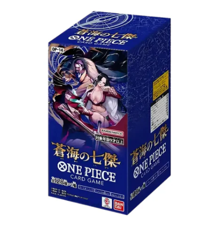 CAJA ONE PIECE OP14 - THE SEVEN WARLORDS OF THE SEA (JAPONÉS)