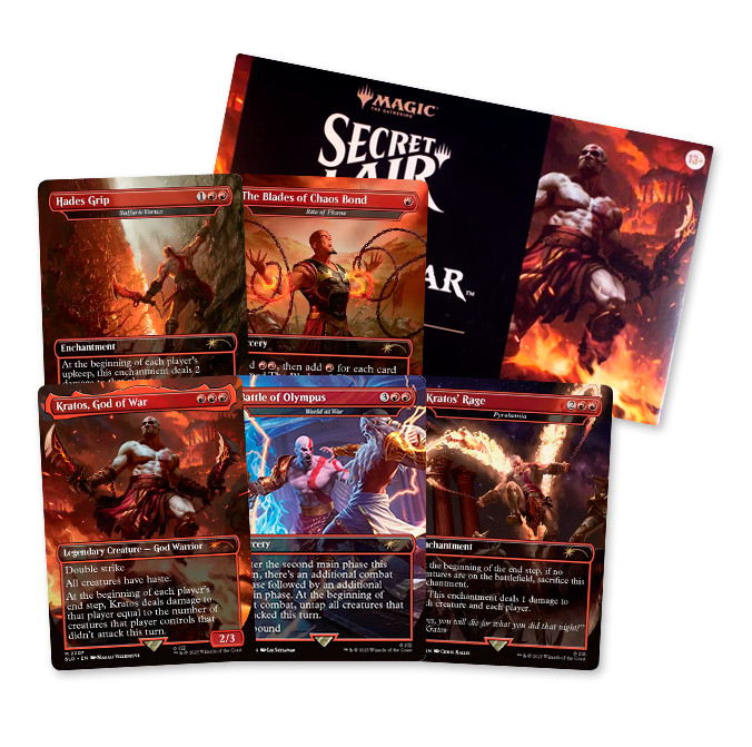 Secret Lair X PlayStation: God of War: Greek (inglés) - Magic The Gathering