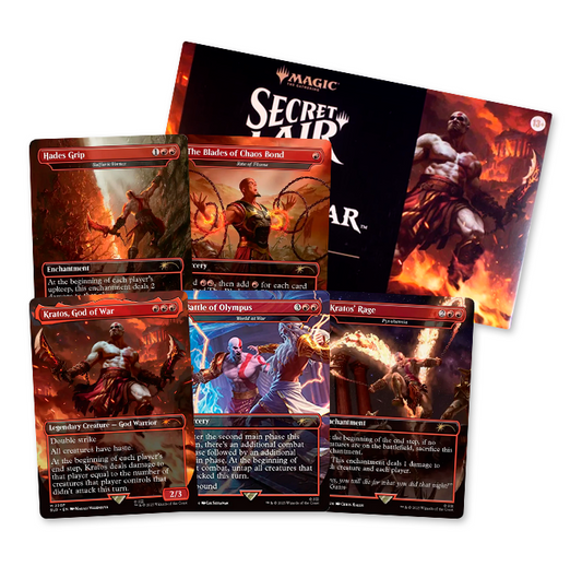 Secret Lair X PlayStation: God of War: Greek (inglés) - Magic The Gathering