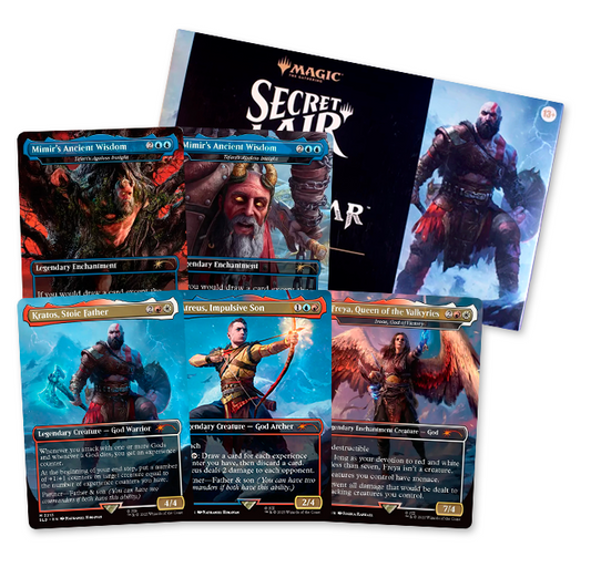 Secret Lair X PlayStation: God of War: Norse (inglés) - Magic The Gathering
