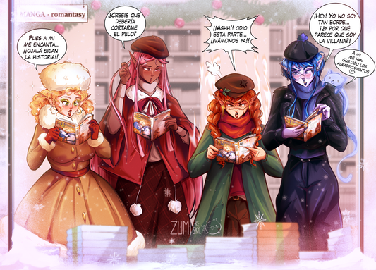 Las chicas leyendo Marigold (MARIGOLD) - ZUMIFRESKY