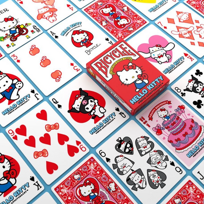 BARAJA BICYCLE HELLO KITTY 50TH ANNIVERSARY